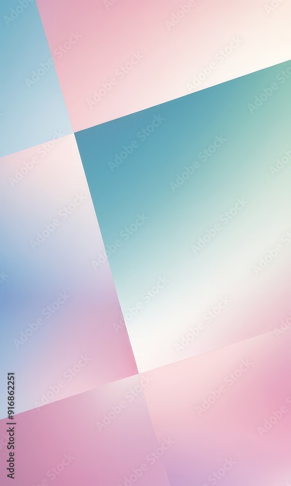vibrant abstract composition features overlapping pink, blue, and green shapes, creating dynamic and visually vibrant abstract composition features overlapping pink, blue, and green shapes, creating dynamic and visually