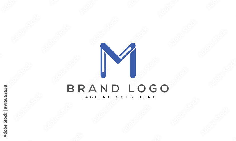 letter MV logo design vector template design for brand. letter MV logo design vector template design for brand.