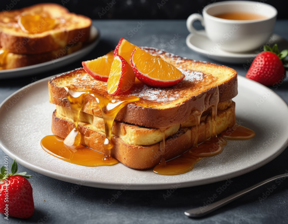 Delicious tasty easy french toasted
