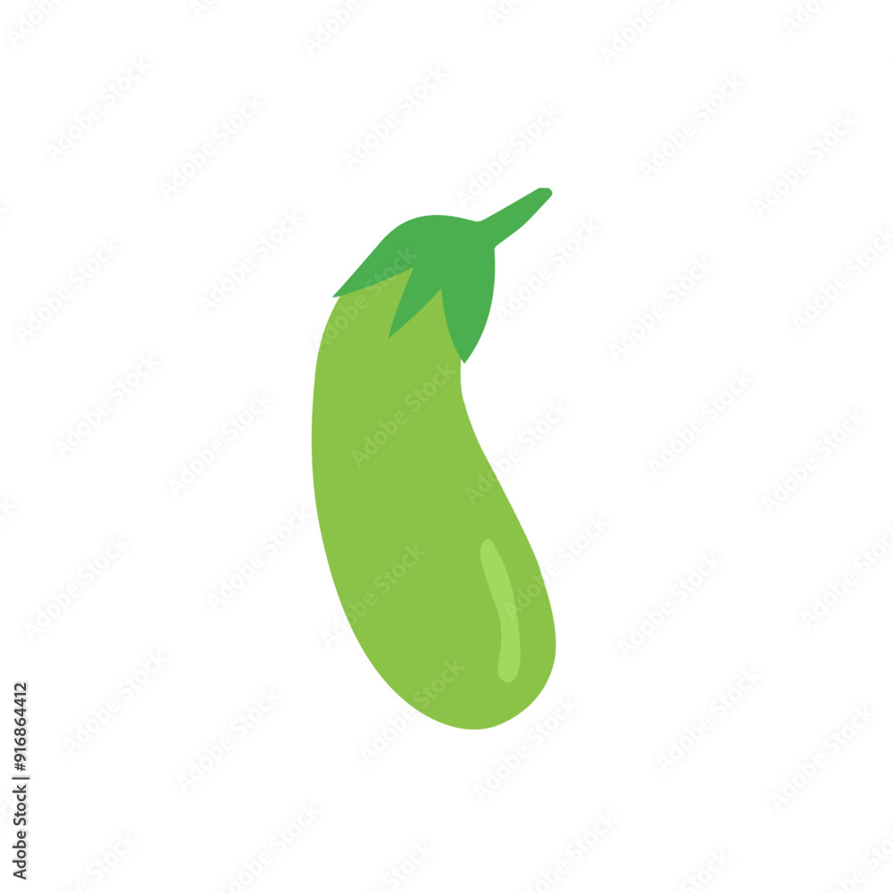green eggplant vector illustration green eggplant vector illustration