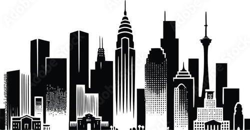 San Diego city skyline horizontal banner. Black and white silhouette of San Diego city, USA. Vector template for your design.