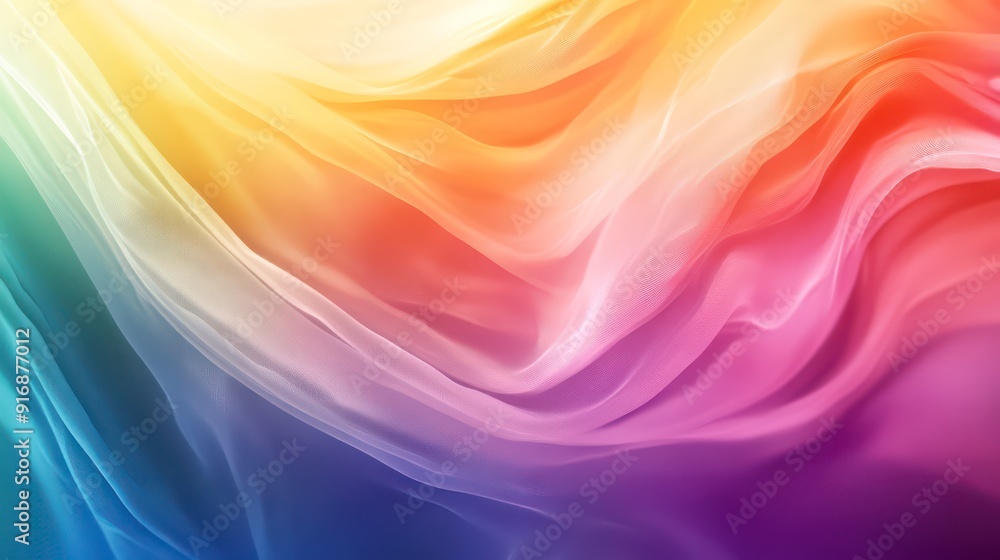 light rainbow satin waves abstract wallpaper background light rainbow satin waves abstract wallpaper background