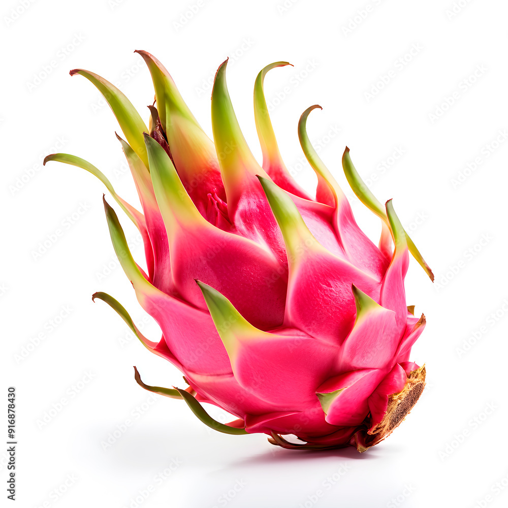 Dragon fruit isolated on white Dragon fruit isolated on white