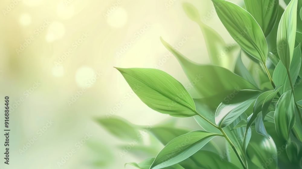 green leaves wallpaper background with a bright warm light green leaves wallpaper background with a bright warm light