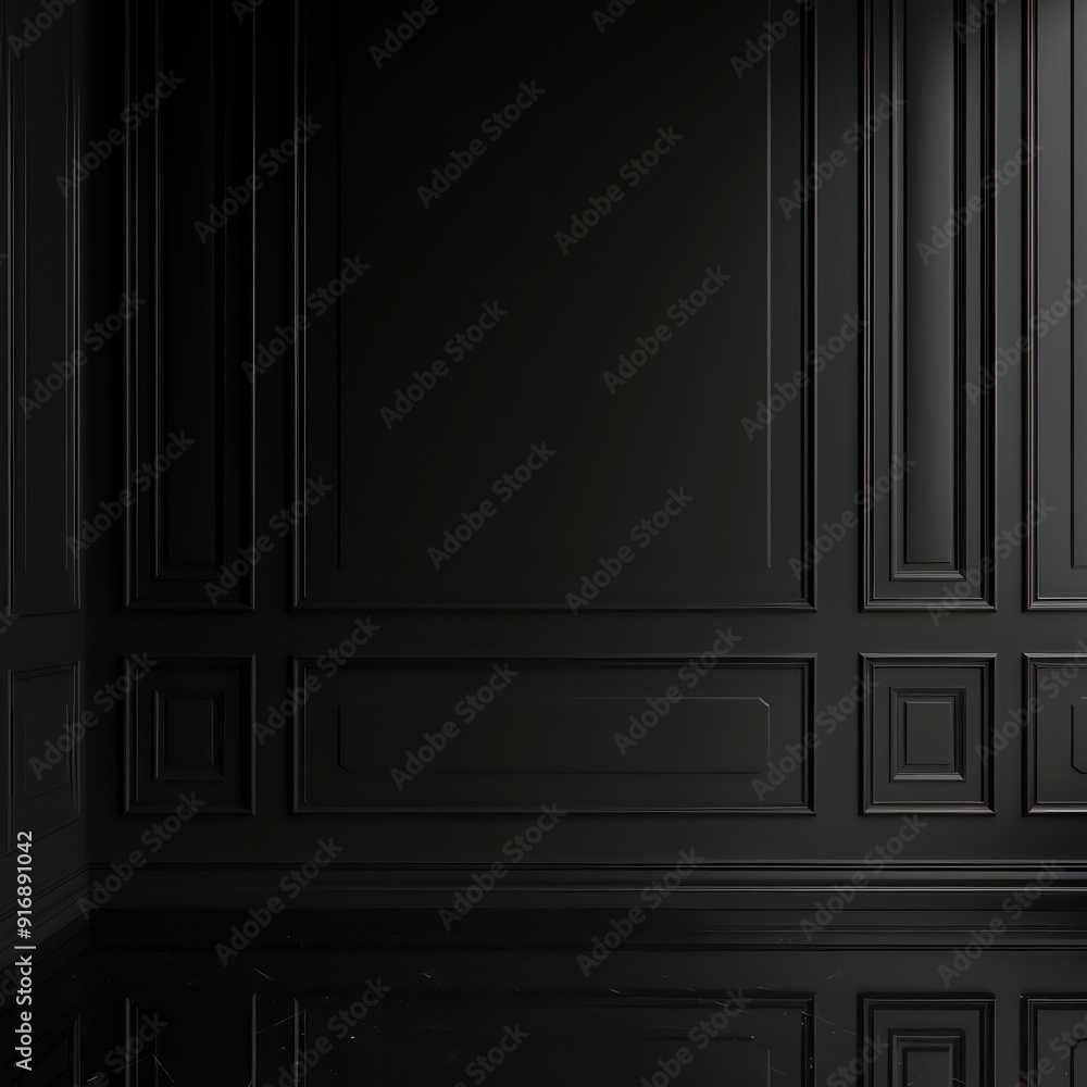 black minimalist interior design concept detail black minimalist interior design concept detail