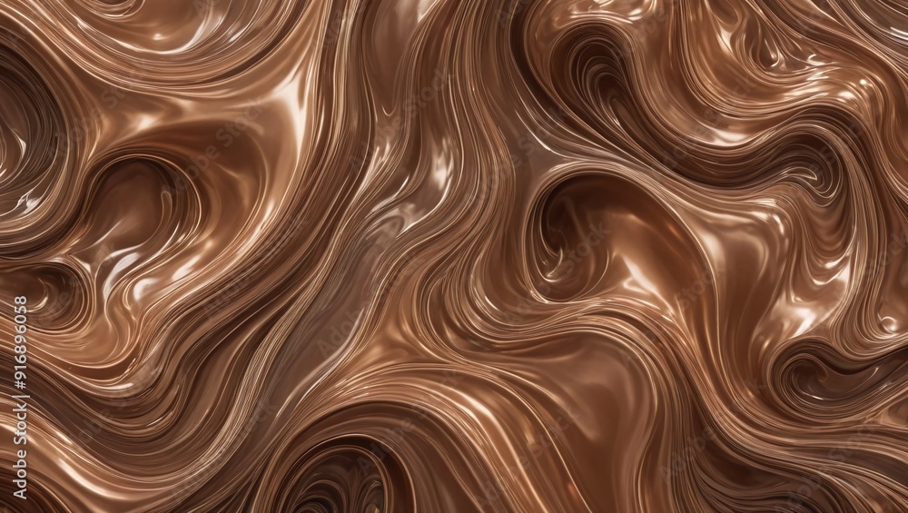 Bronze and Copper Flowing Waves Abstract 3D Organic Texture Pattern Bronze and Copper Flowing Waves Abstract 3D Organic Texture Pattern