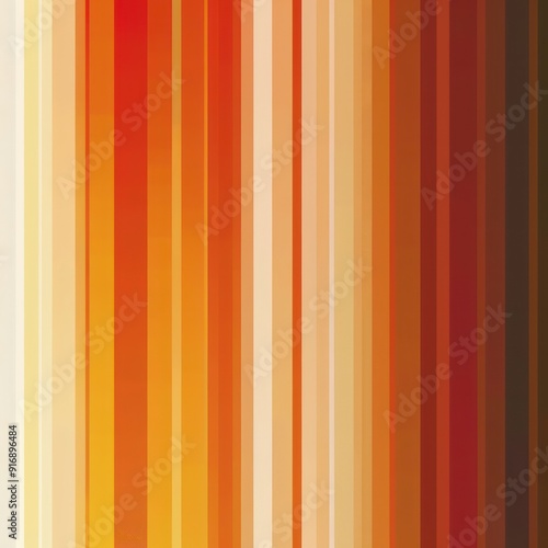 stripy background with vintage look and hot colors from browns reds, oranges to yellows