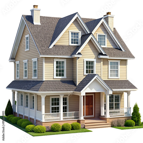 Single Family Home, House, Property png file uses for various purpose