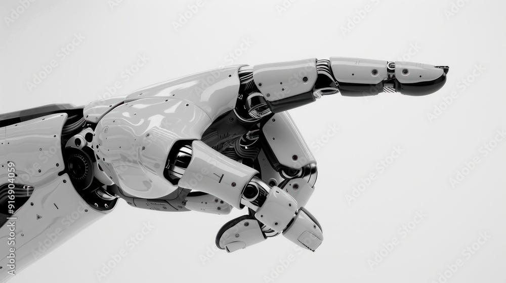 Robot Hand Pointing Robot Hand Pointing