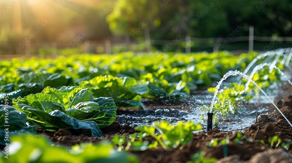 Modern Solar-Powered Sensors Monitoring Sustainable Agricultural Growth in a Smart Farm Field at Sunset Modern Solar-Powered Sensors Monitoring Sustainable Agricultural Growth in a Smart Farm Field at Sunset