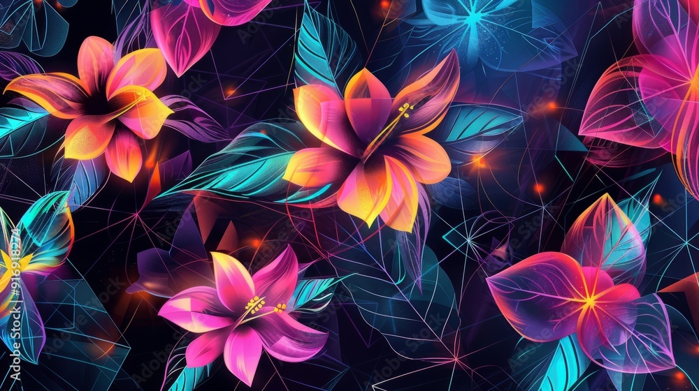 Floral Abstract: Elegant Background Design Floral Abstract: Elegant Background Design