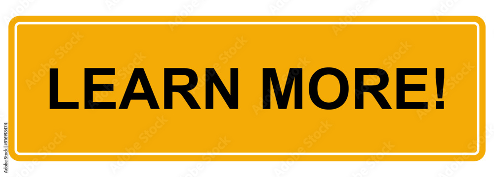 Obraz premium Learn More Web UI Button. Vector Illustration