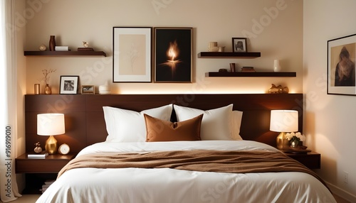 Photo interior modern design room 3d illustration