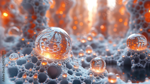 Abstract background, lots o...