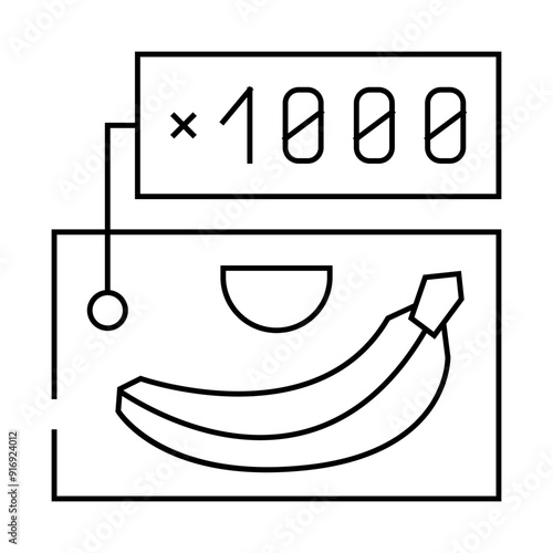 products wholesale line icon vector. products wholesale sign. isolated contour symbol black illustration