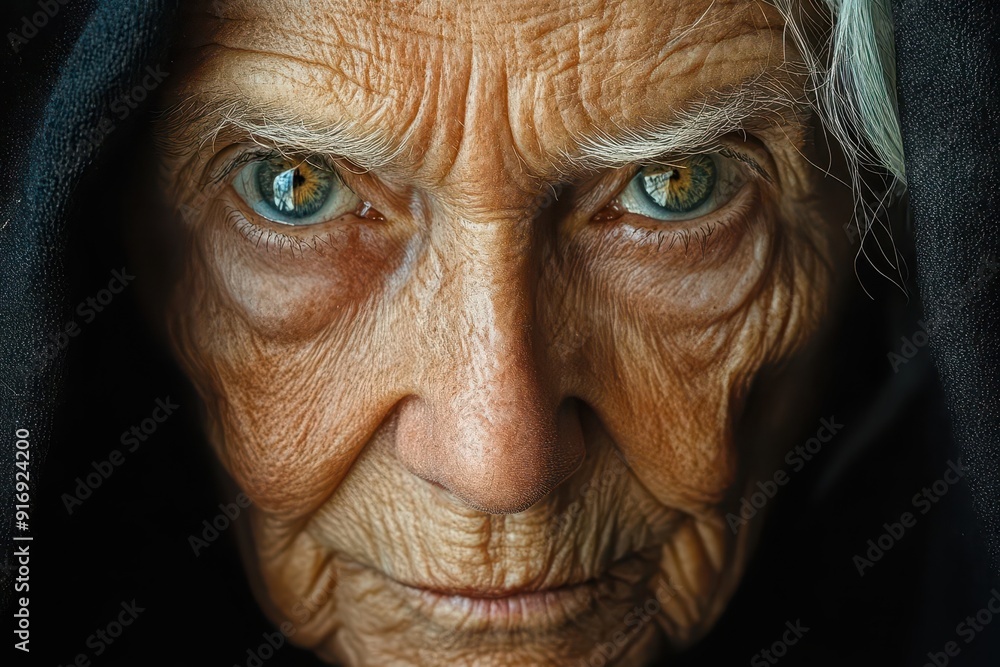 emotional portrait of an elderly persons weathered face deep wrinkles telling stories kind eyes reflecting wisdom soft natural lighting emotional portrait of an elderly persons weathered face deep wrinkles telling stories kind eyes reflecting wisdom soft natural lighting