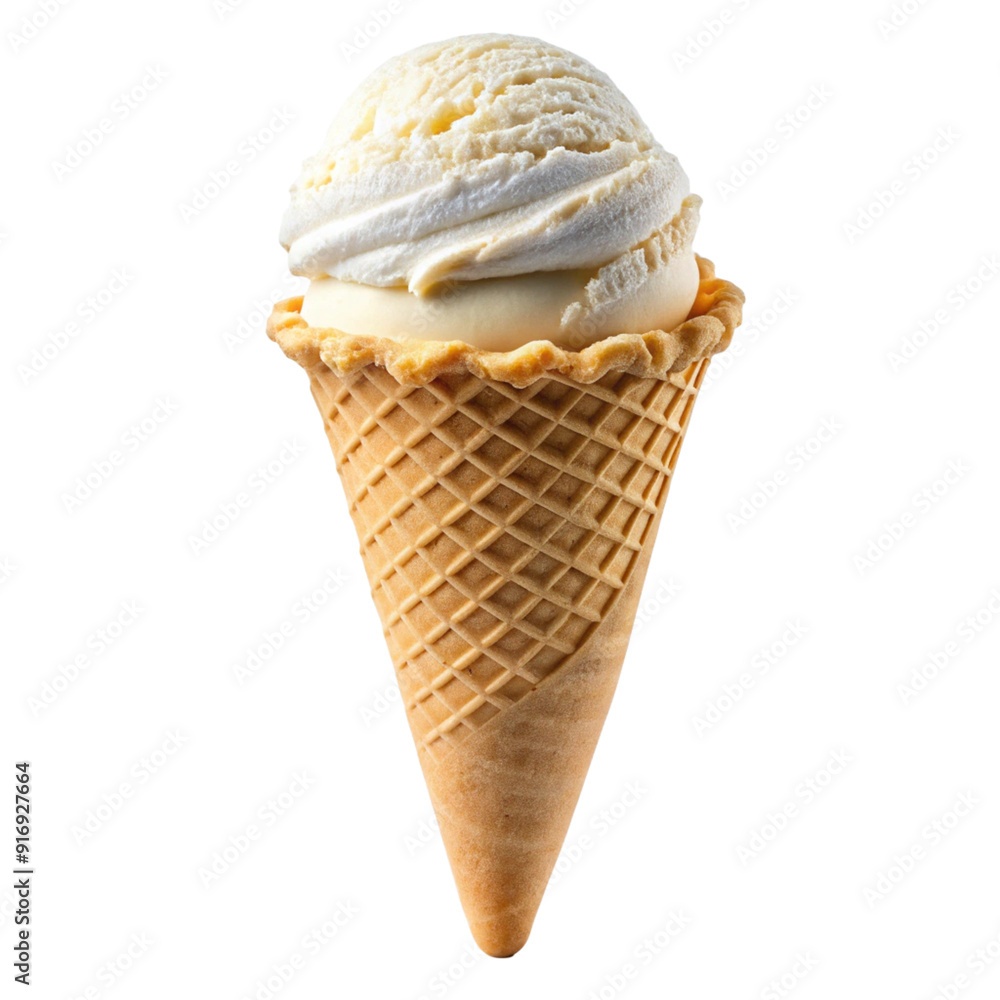 Cone ice cream, chocolate Cone ice cream, chocolate