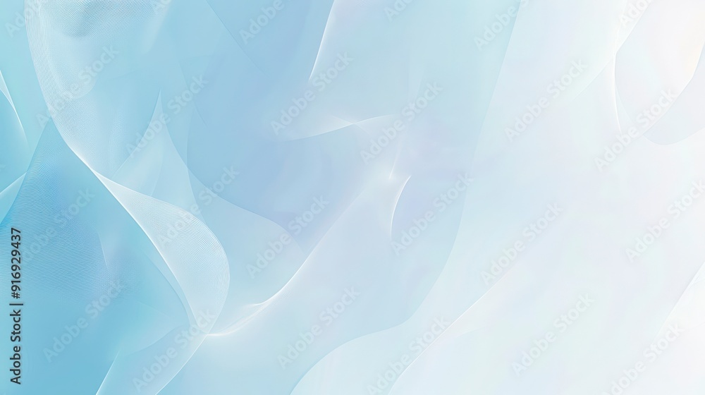 Obraz premium blue and white gradient light flow wallpaper background