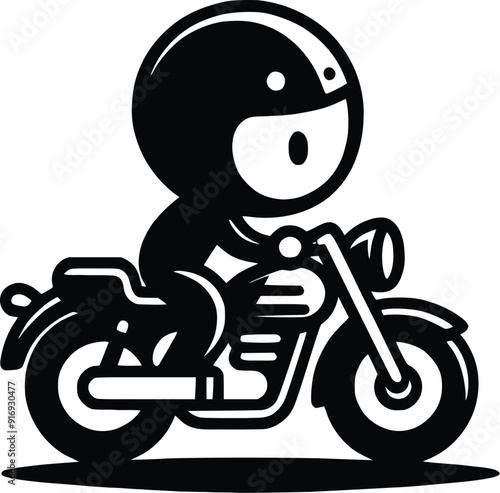 motorcycle sport bike silhouette