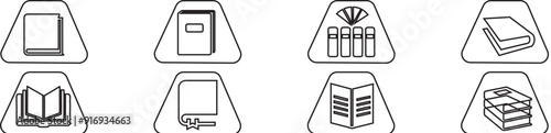 Book icons