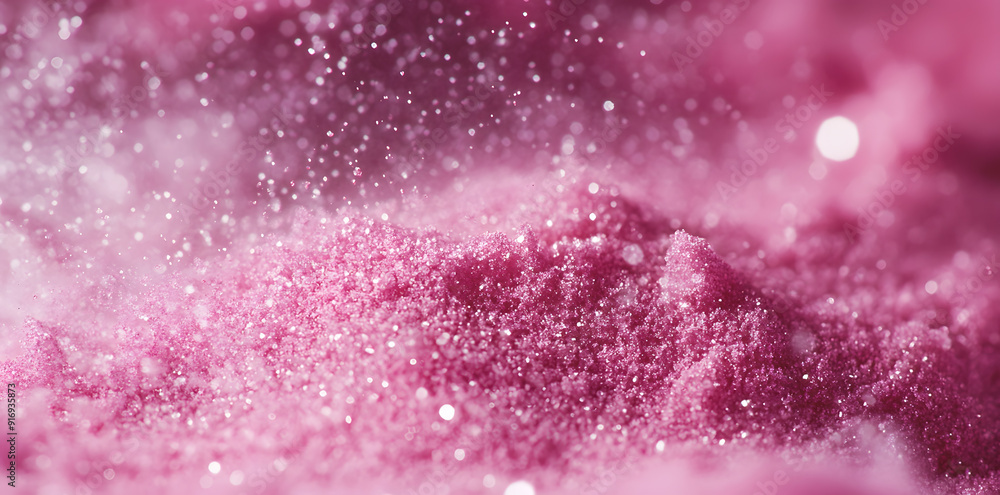 Pink powder background Pink powder background