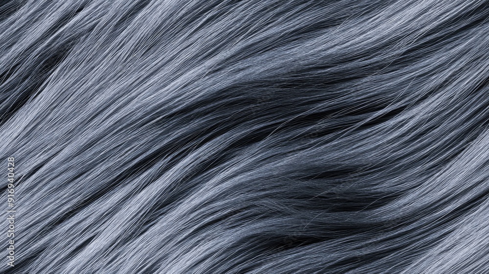 A detailed close-up showcases a dark grey shaggy wool texture, perfect for fashion concepts and material design SEAMLESS PATTERN A detailed close-up showcases a dark grey shaggy wool texture, perfect for fashion concepts and material design SEAMLESS PATTERN