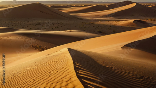 sand dunes in the desert
