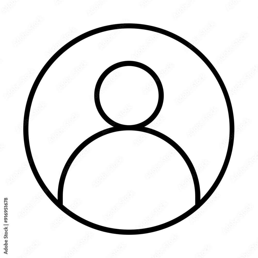 Account Circle line icon Account Circle line icon