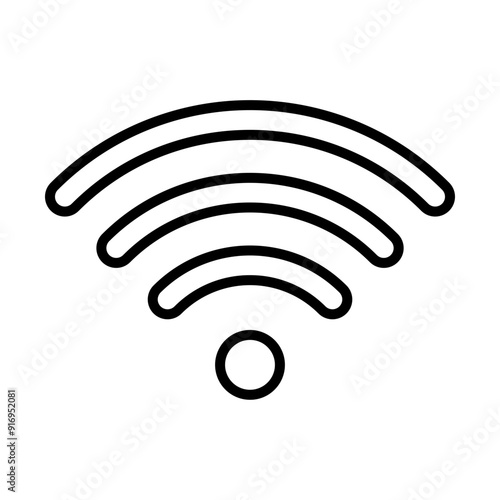Wifi line icon