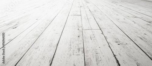White wood flooring backgro...