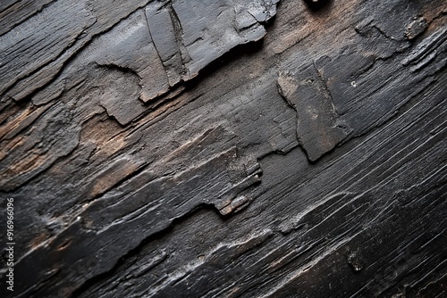 The image is of a piece of wood with a rough, jagged texture. Grunge texture, overlay texture.