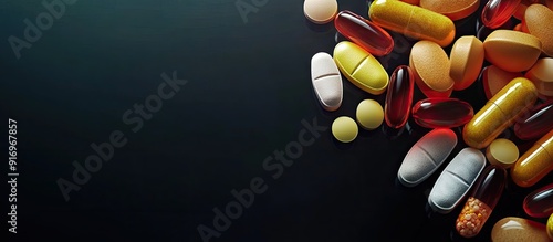 Health care vitamins set ag...
