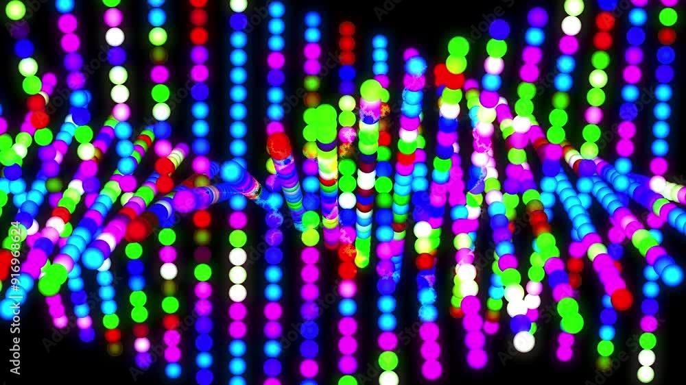 The color background is an arrangement of beautiful twinkling color circles. abstract The color background is an arrangement of beautiful twinkling color circles. abstract