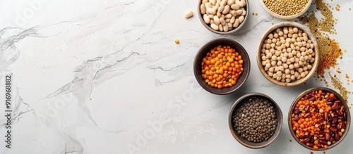 Assorted legumes lentils ch...