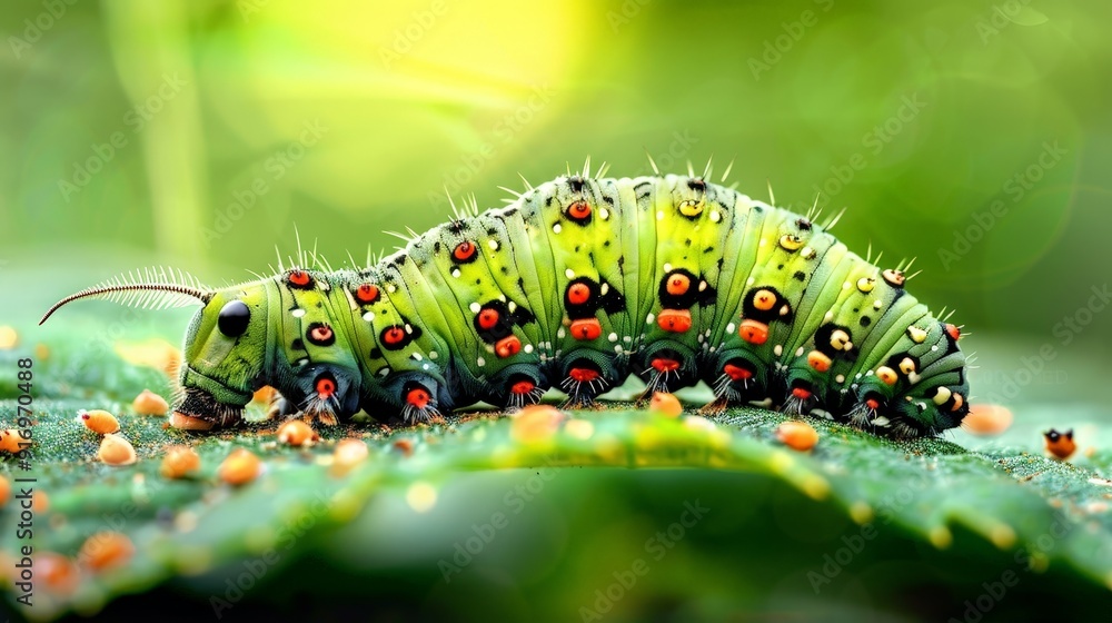 Describe the role of butterfly larvae, or caterpillars, in the ecosystem. How do caterpillars interact with their environment and contribute to the food chain Describe the role of butterfly larvae, or caterpillars, in the ecosystem. How do caterpillars interact with their environment and contribute to the food chain