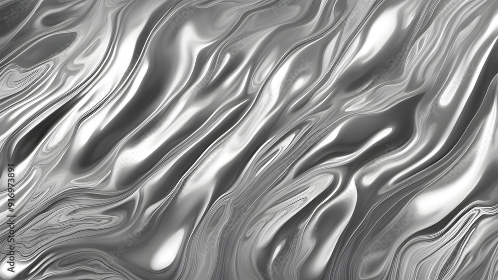 silver ink liquid background silver ink liquid background