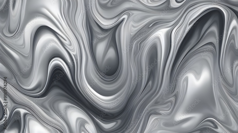 silver ink liquid background silver ink liquid background