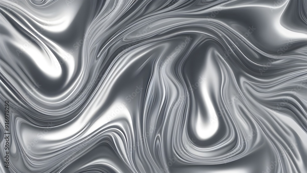 silver ink liquid background silver ink liquid background