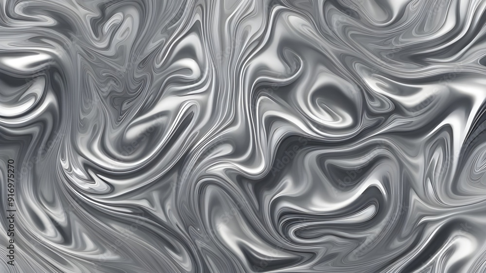 silver ink liquid background silver ink liquid background