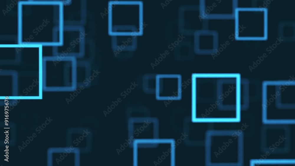 abstract flow of squares, seamless looping abstract flow of squares, seamless looping
