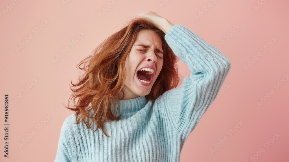 The Frustrated Young Woman The Frustrated Young Woman
