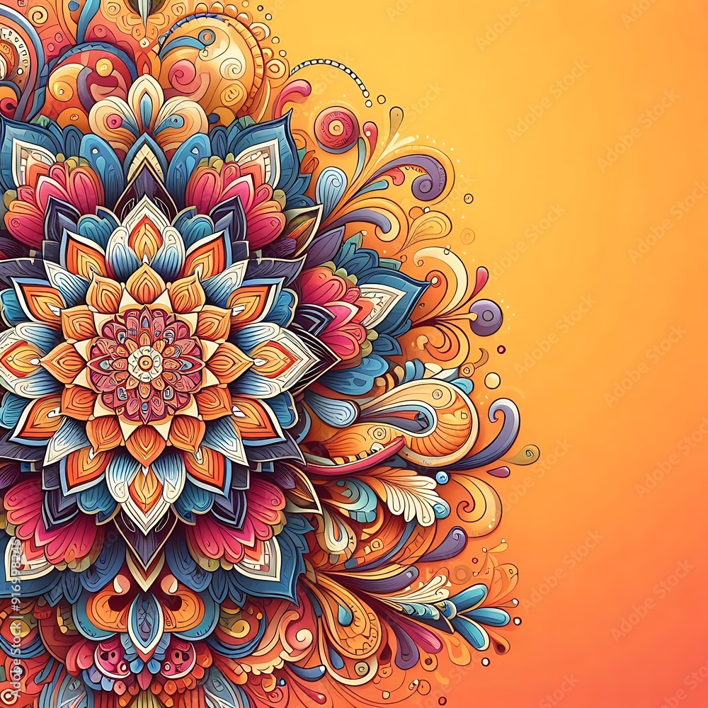 A close up of a bunch of colorful paper flowers, fanciful floral mandelbulb. Beautiful picture of flowers.
A close up of a bunch of colorful paper flowers, fanciful floral mandelbulb. Beautiful picture of flowers.