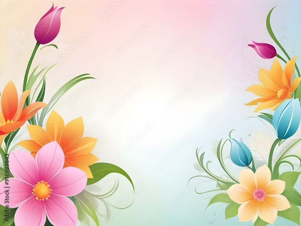 background with flowers background with flowers