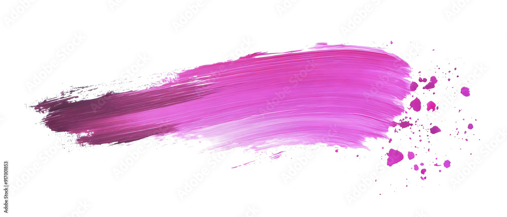 purple paint brush stroke isolated background transparent png