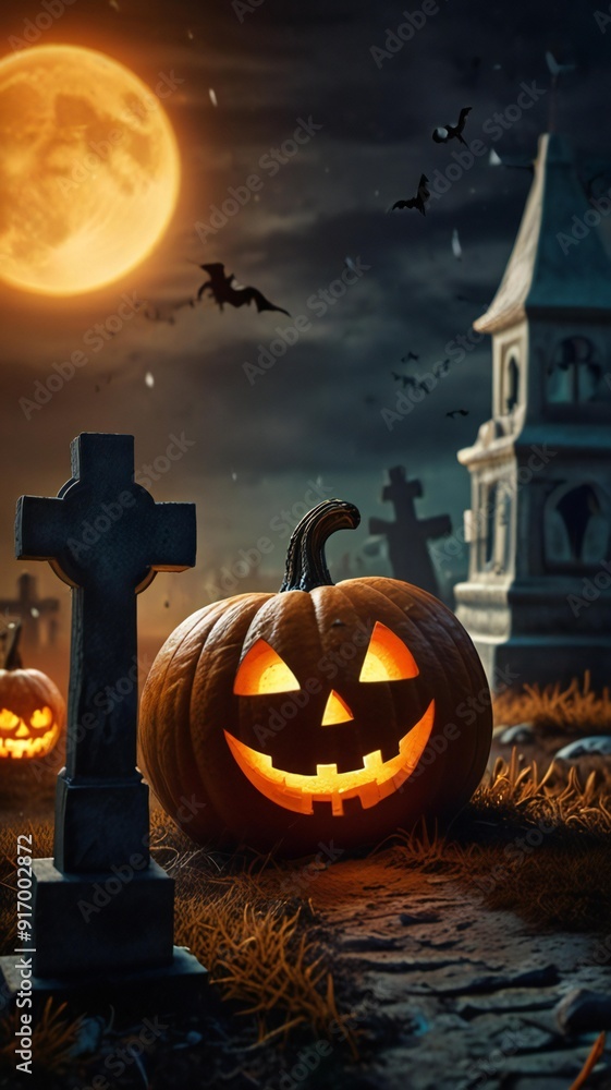 halloween background with pumpkin halloween background with pumpkin