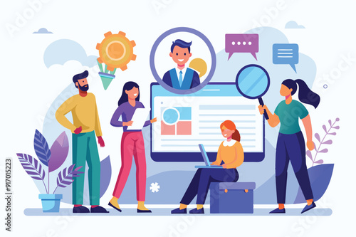 Candidate resume review by HR human resources hiring manager, employment or searching for talent and new staff concept