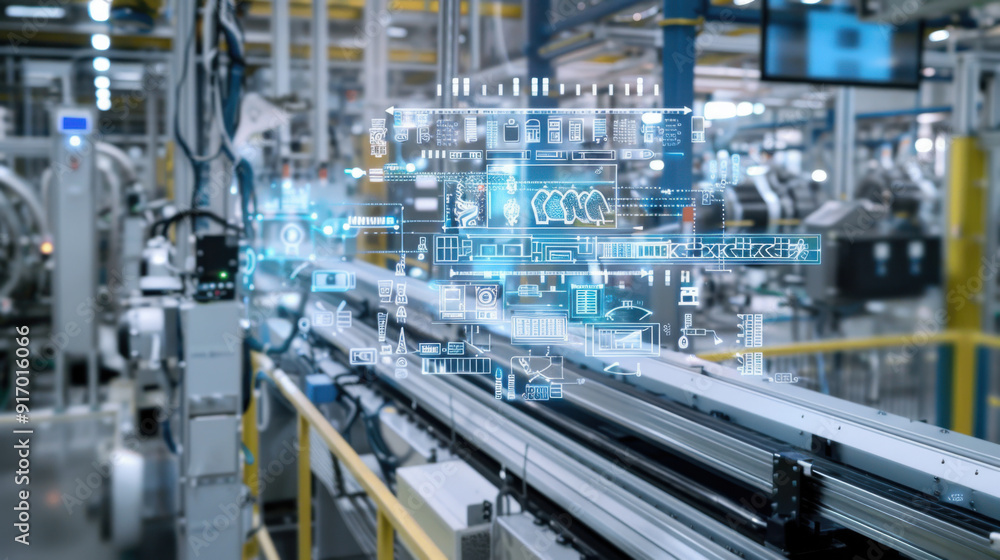 Smart sensors monitoring factory performance Smart sensors monitoring factory performance