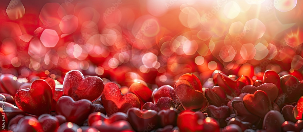 Stock photo with text providing inspiration on a background of hearts creating a lovely copy space image Stock photo with text providing inspiration on a background of hearts creating a lovely copy space image