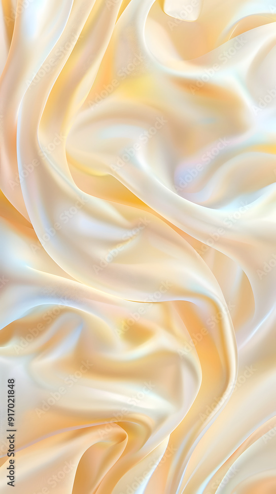 Obraz premium Light colored satin background illustration
