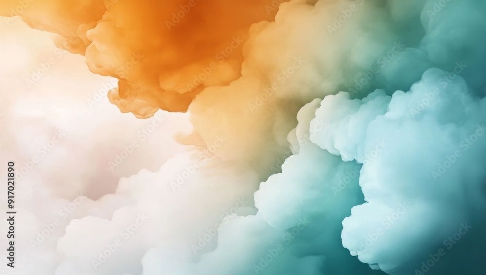 Abstract Texture Background with Soft Golden and Teal Colors Abstract Texture Background with Soft Golden and Teal Colors